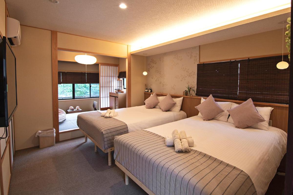 Konayuki Inn Machiya 粉雪の宿 5min walk from Kyoto St