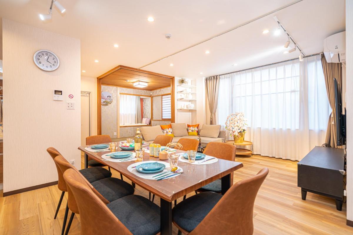 Asakusa,Ginza,Ueno,Skytree,Stn&Conv 1min ,Family suite,45 Mins to Airport,Kiyoka Hotel 清禾